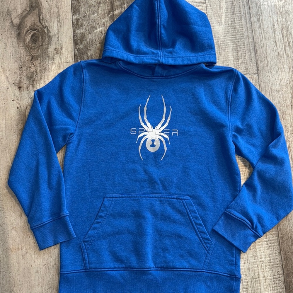 SPYDER‎  hooded sweatshirt -size L 14/16